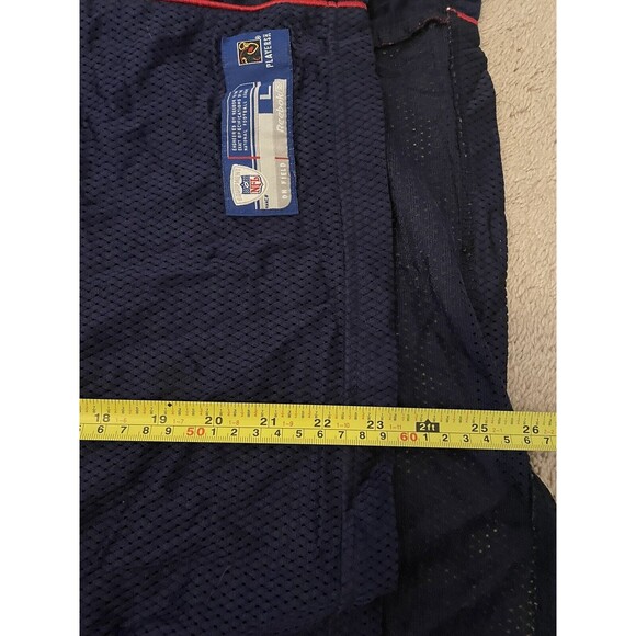 Vintage New England Patriots Youth Jersey #12 Brady Reebok Large 14-16 17.5x27.5 - Picture 10 of 11